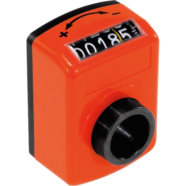 Position Indicator Digital, Polyamide Orange Ral2004, Comp:Steel, Programmed Au=0010, 0, P=10